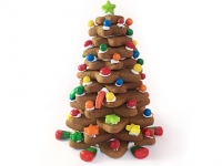 Star Tree Gingerbread Cookies